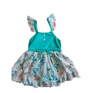 Eliza Grace Mermaid Skirted Romper